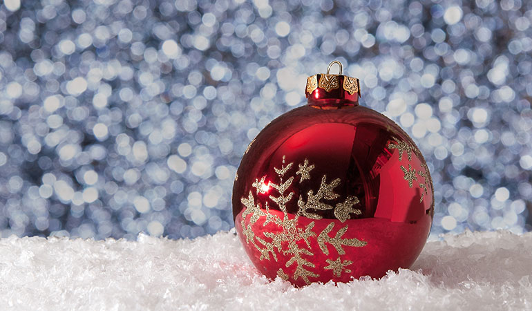 When should we turn on the Christmas music?