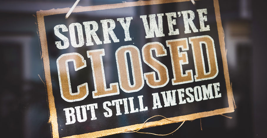 Shutting up Shop doesn’t mean you have to give up