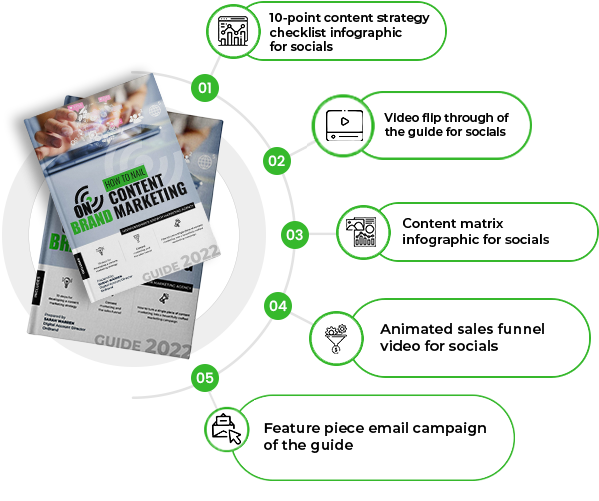 content marketing campaign infographic