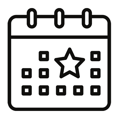 Book a marketing consultation calendar icon